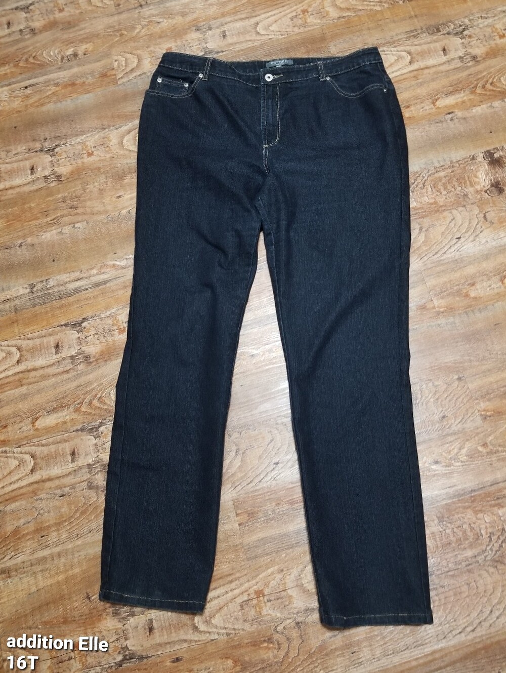 Addition Elle 16 Tall Indigo Straight-Leg Jeans New Condition
